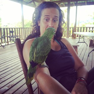 Someone did NOT want me to enjoy breakfast in peace one morning... ;-) 