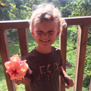 Ethan - the youngest of the Wood family.  Can he be any cuter? This was how he greeted me when I first arrived.  I didn't feel as exhausted from my 33 hours of travel when I opened my door to this little smiling face.  