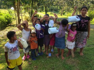 Some of the Tippy Tap class participants! 