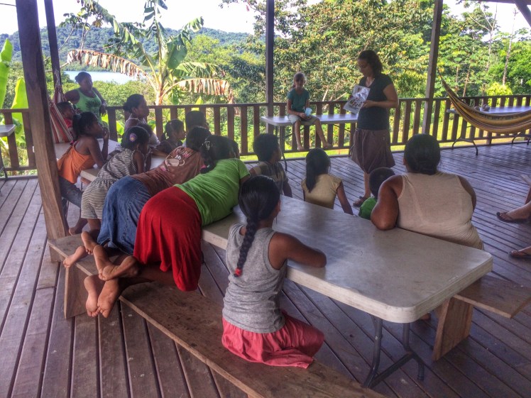 Teaching hygiene in the best class so far - we did a lot of review and I had more participation then I have had in the previous classes! 