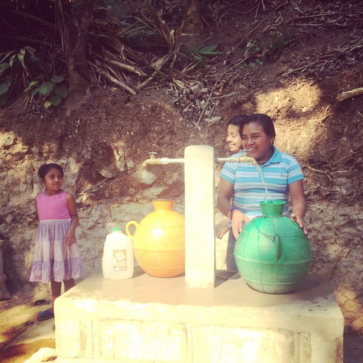 the NEW way the ladies will collect drinking water from now on!