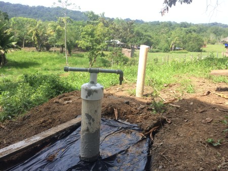 This is the well that all three men worked on with me 