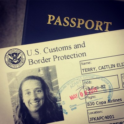 Always happy to pass border protection and immigration